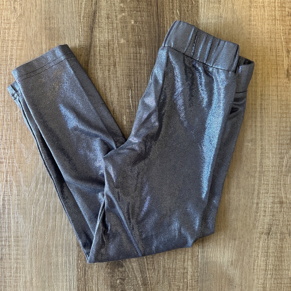 Old Navy‎ Girls S (6/7) Metallic / Chrome Leggings